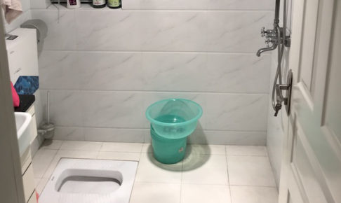 中国のトイレとシャワー