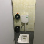 中国の個室トイレ