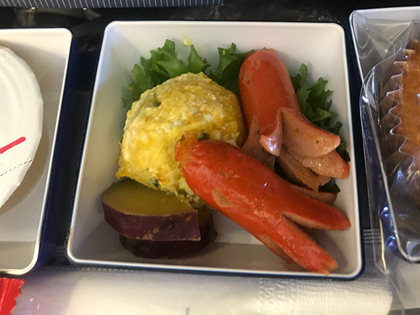 ANA大阪関空から杭州便の機内食・チャイルドミール
